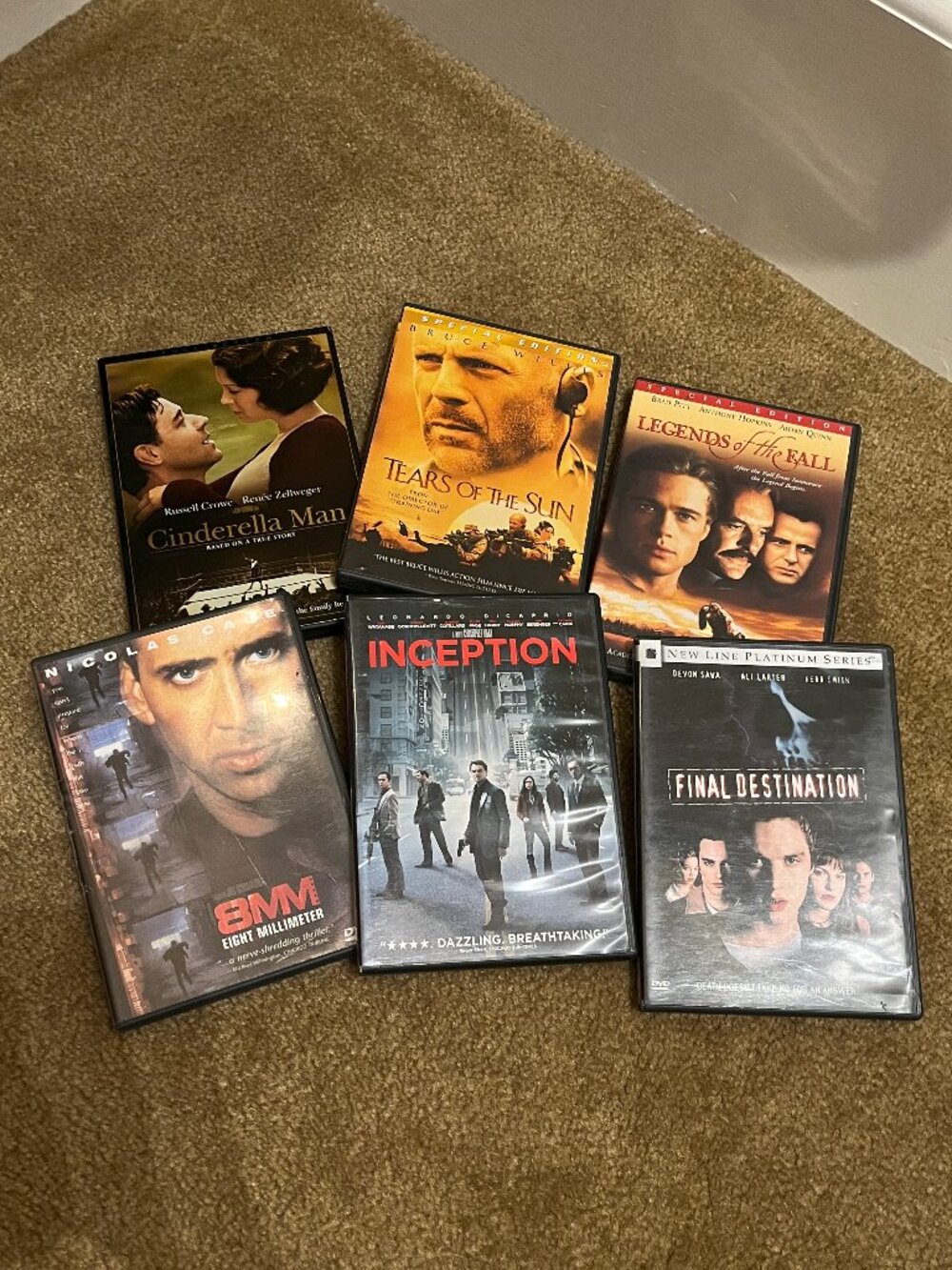 DVD Lot #5, 6 DVD's